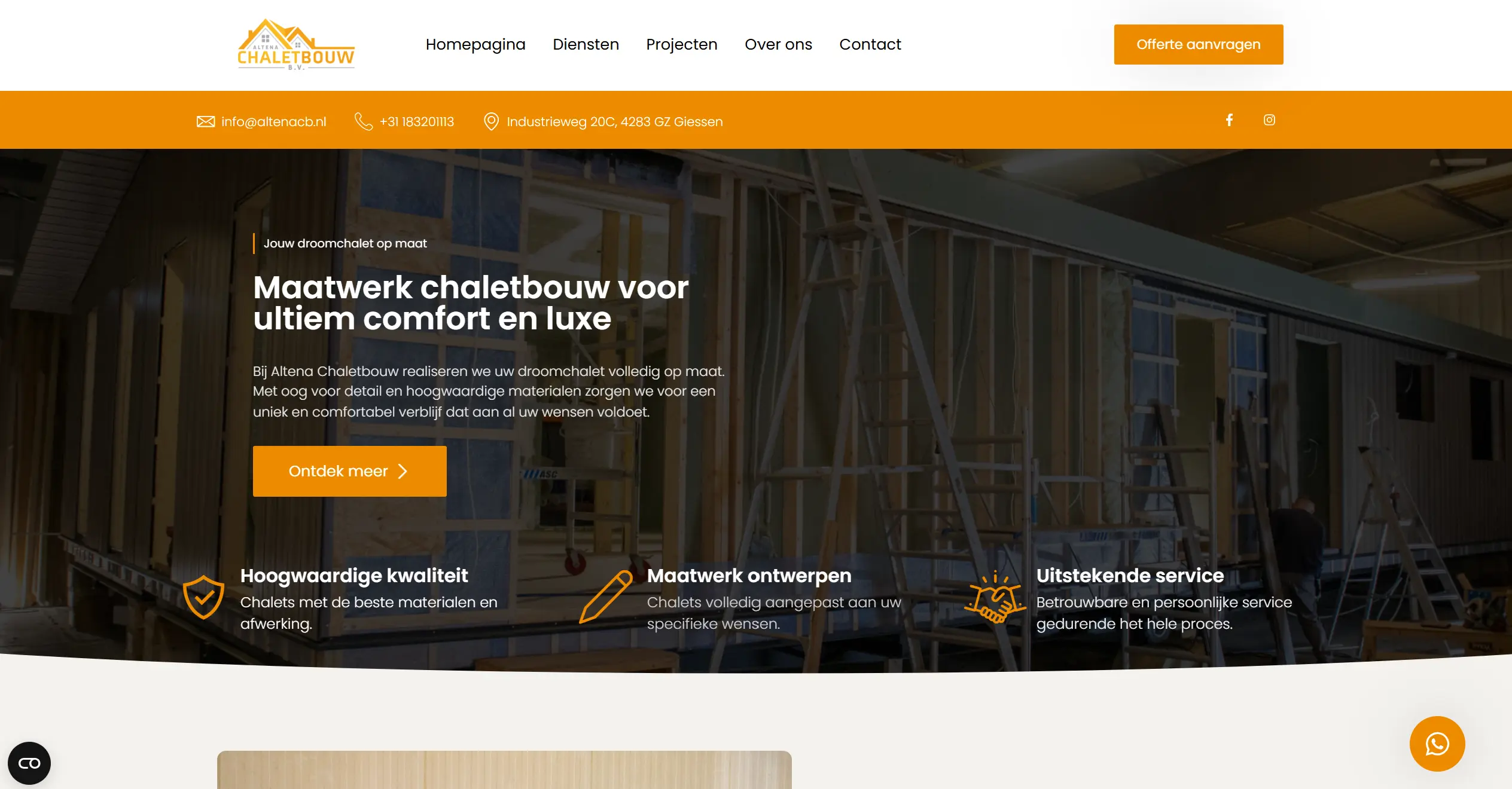 omzet uit bouwbedrijf verhogen