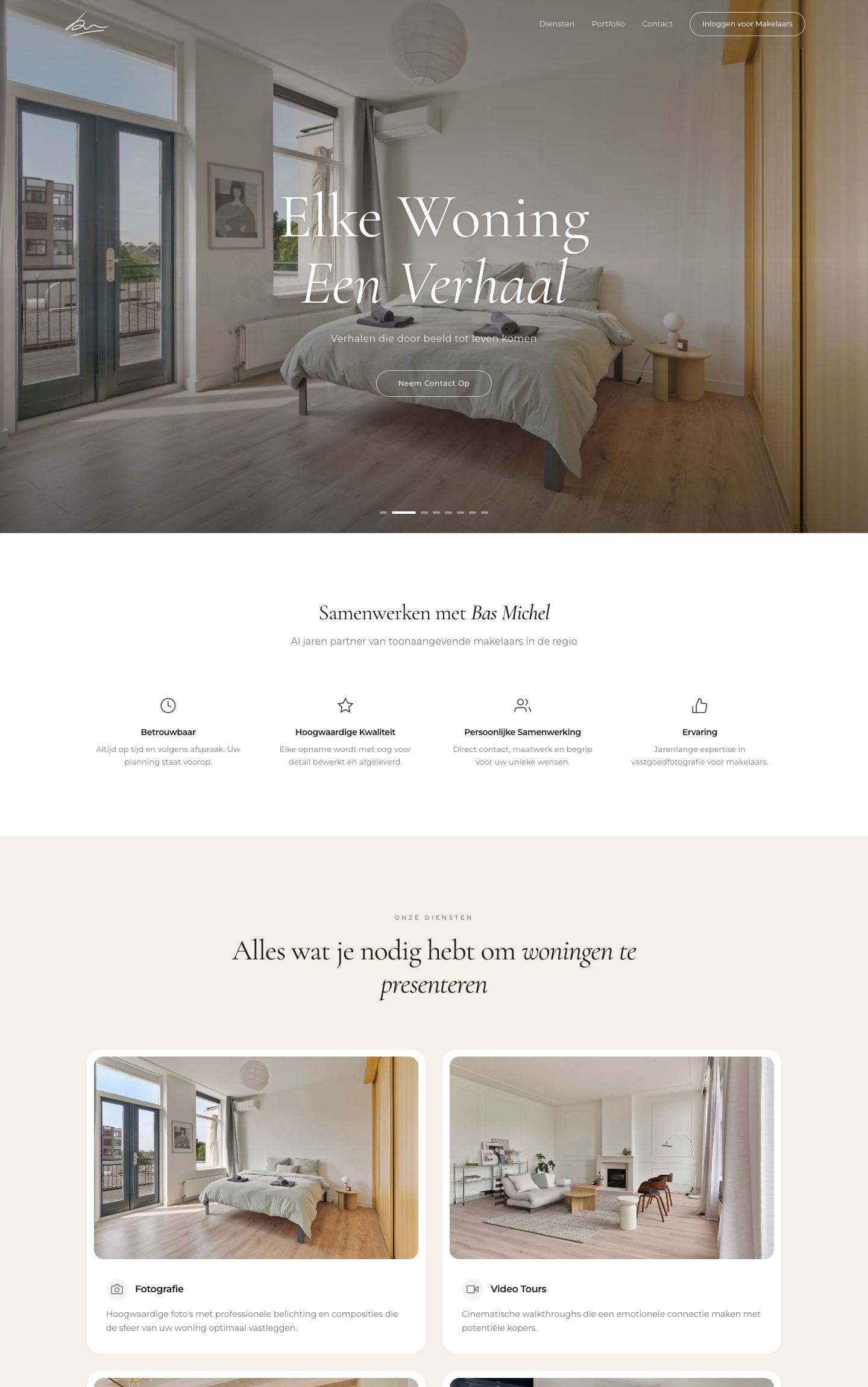 Website Bas Michel