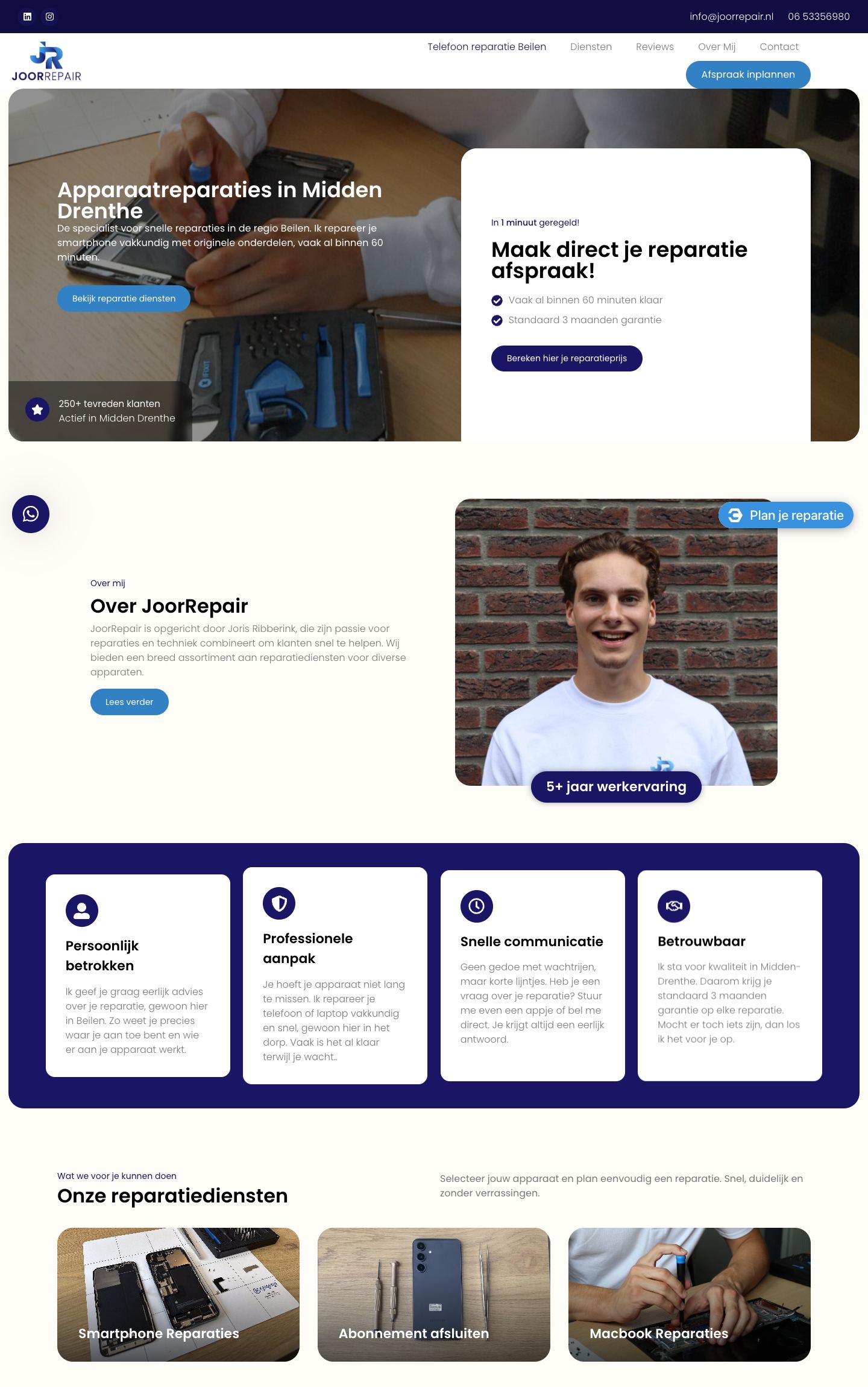 Website Joor Repair