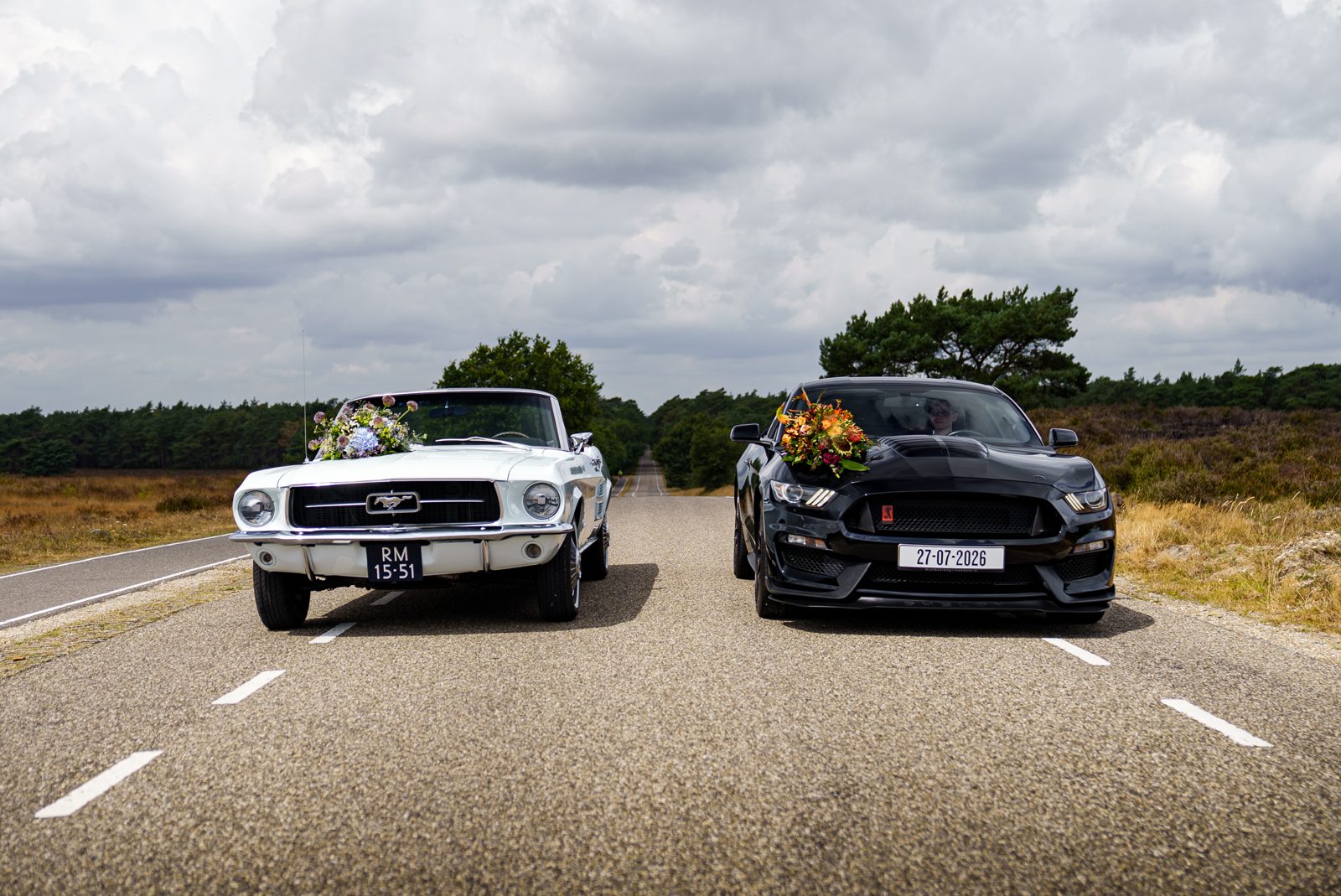 Fotografie Mustang Trouwauto 1