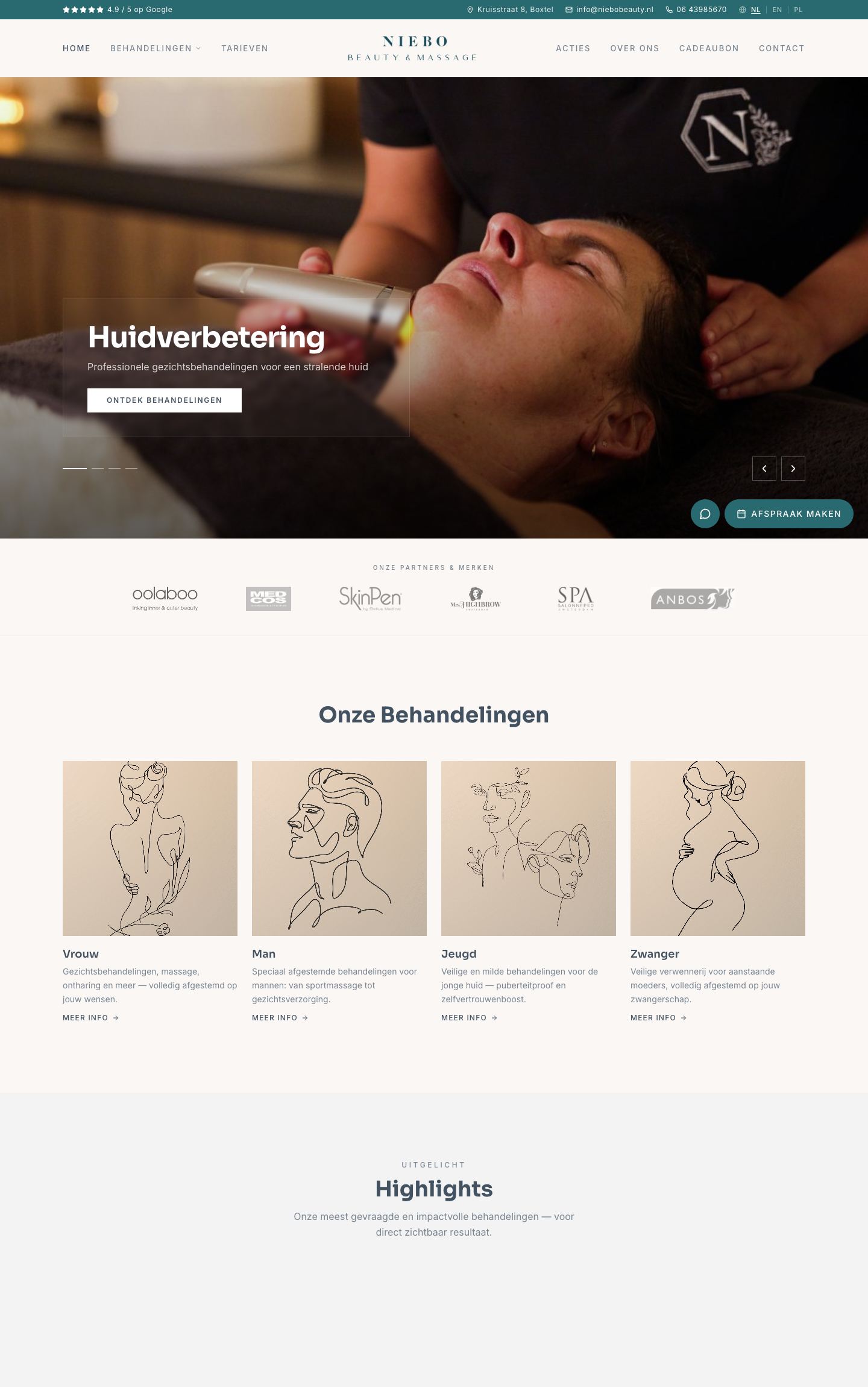 Website Niebobeauty