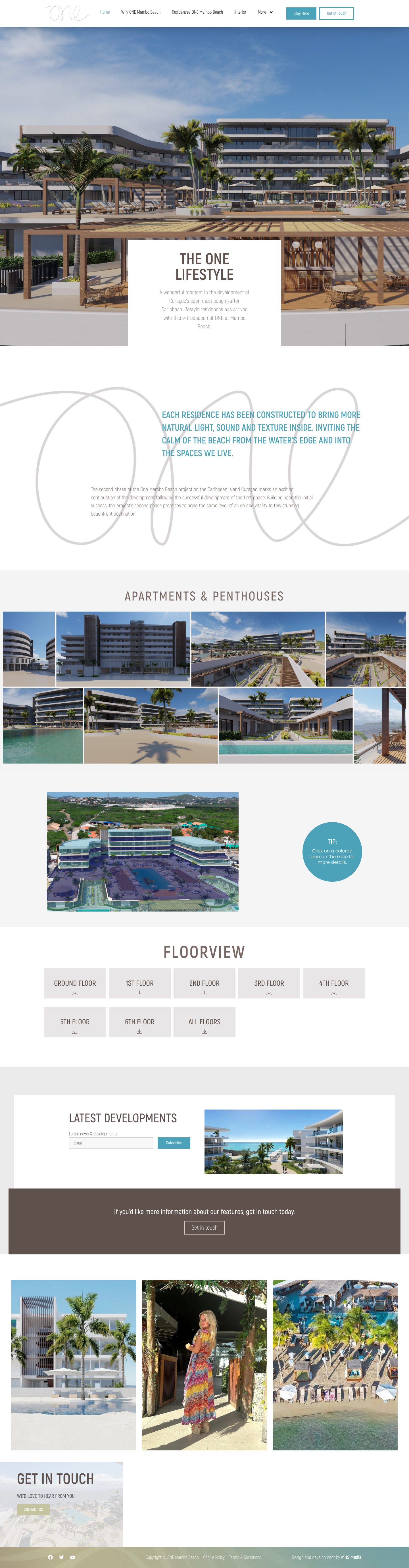 Website ONE Mambo Beach