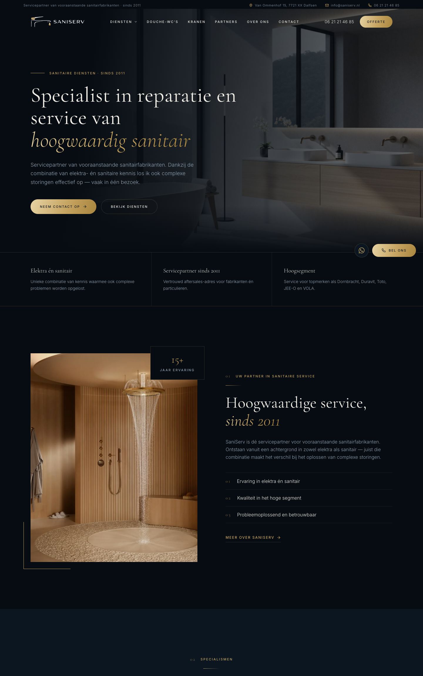 Website SaniServ